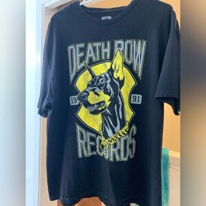 Vintage Death row records shirt